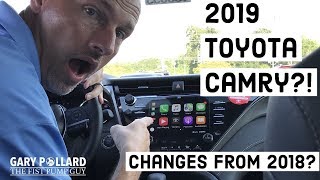 2019 Toyota Camry & some changes from 2018 with Gary Pollard The Fist Pump Guy