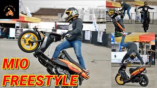 KETIKA YAMAHA MIO DIGUNAKAN UNTUK KOMPETISI FREESTYLE - MIO FREESTYLE STUNTRIDE COMPETITION