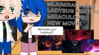 MLB/Miraculous ladybug react to Miraculous awakening movie trailer | GACHA CLUB | MLB GCRV | PART 1