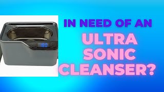 New Ultrasonic Cleanser Review: CD's-100 Wow, What Results!