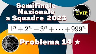 La Massima Comun Combinazione - Semifinale squadre Cesenatico 2023