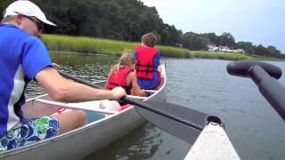 Canoeing the Nissequogue, August 2012