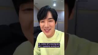 [Eng Sub] (20200927) Yoo Yeon Seok Instagram Live after Werther 7th performance