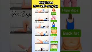 Amazing Weight Lose Exercise every day 🔥#fitness #do1fit #yoga#reducebellyfat #shortvideo #helthtips