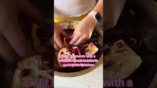 How to Remove Pomegranate Seeds