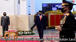 Presiden Jokowi Lantik KSAL di Istana Negara