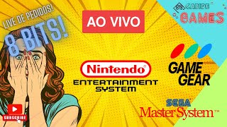 Master System e NES! LIVE DE PEDIDOS!