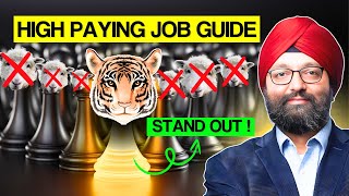 How to get HIGH PAYING JOB 2024🔥 | REMOTE JOBS & FAANG  Step By Step Roadmap