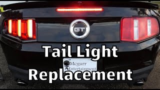 How to Replace Mustang Tail Lights (2010-2012)