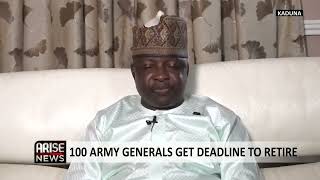 Tinubu: "Major Shake-up in Nigerian Military: Over 100 Generals Retire - Sadeeq Shehu" #nigeria