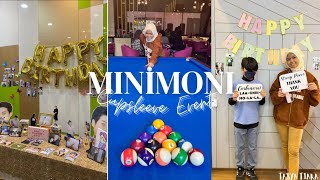 We organised a MiniMoni Cupsleeve Event at BlackWhale Beribi | Vlog | 2022 | Brunei | TASYA TIARA