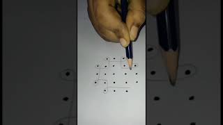 5*3*3 dots simple sikkukolam //easy melika muggulu with 5 dots