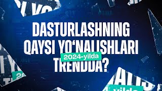 2024-yilda dasturlashning qaysi yo'nalishlari trendda? | Jonli efir