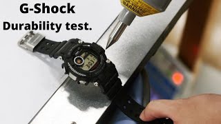 Shock Resistance Test Of G Shock square dw 5600bb