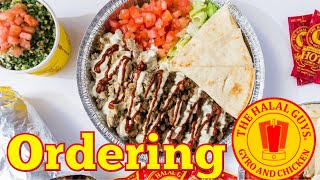 Ordering The Halal Guys | NYC Street Food | Orlando, Florida | #TheHalalGuys