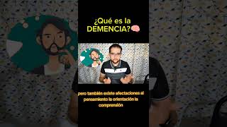 ¿Qué es la DEMENCIA? #demencia #demenciasenil #envejecer #neurociencia #queeslademencia #perdidadela