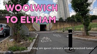 🚲 The best low-traffic way to cycle from Woolwich to Eltham