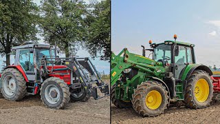 🔥oporowy siew rzepaku na dwa zestawy🔥John Deere & unia poznaniak 3m🔥Massey Ferguson & kongskilde 3m🔥