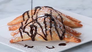 Easy Nutella Cream Cheese Turnovers || easy recipe