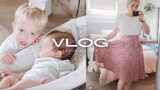 Adjusting to life with a newborn || Life update || Tiny thrift haul