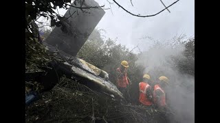 HELICOPTER CRASH LEAVES THREE DEAD