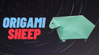 How To Make an Easy Origami sheep