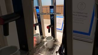 TOUCHLESS Coffee Machine on the UTOPIA OF THE SEAS #royalcaribbean #utopiaoftheseas #cruise