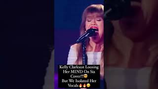 I Isolated Kelly Clarkson’s Vocals!!😳 #shorts