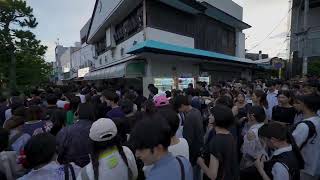 【4K Live】Testing Live at crowded Kamakura Firework event