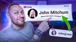 HOW TO CHANGE YOUR YOUTUBE CHANNEL NAME