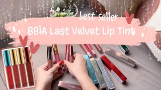 SON BBIA LAST VELVET LIP TINT - 7 MÀU BEST SELLER | Review | MIMI OFFICIAL