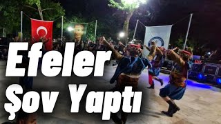 Efeler Tavas Zeybeği ile Festivalde Şov Yaptı