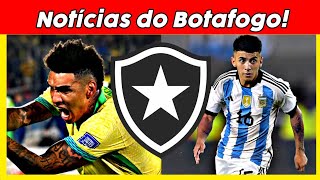 ALMADA, IGOR JESUS E LH BRILHAM POR SUAS SELEÇÕES! GRANDE ANO DO BOTAFOGO! NOTÍCIAS DO BOTAFOGO