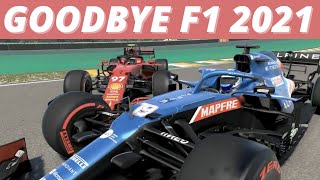 My Last League Race On F1 2021 | F1 2021 | VFL Tier 1 S4 | Round 8 Finale Brazil