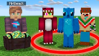 ME HICE PASAR POR MRBEAST en MINECRAFT