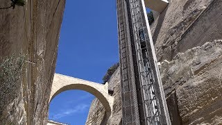 Malta Valletta Pt.01 - The Grand Harbour waterfront and panoramic views from top of city wall