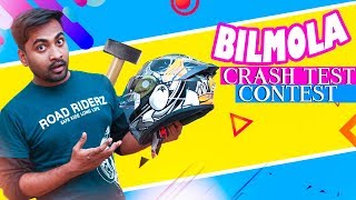 Bilmola Helmet Crash Test Contest | Helmet Review | Road Riderz RRz | Bilmola Duck Off