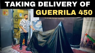 Delivery of Guerrilla 450 - First in North India || Royal Enfield Guerrilla 450