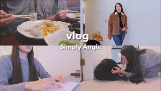 🍂a vlog | park, all you can eat sushi, shopping, autumn/winter haul from uniqlo & Banana Republic