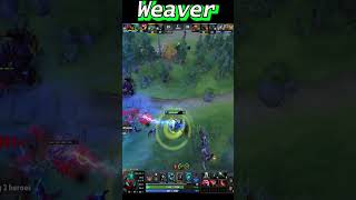 2 Level In 22 Seconds Weaver Likes this Very Much #dota2 #dota2highlights #rampage