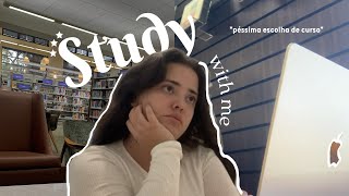 STUDY VLOG *ou algo parecido*