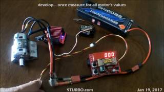 9TURBO Motor Pro - once measure for all values