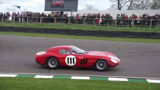 Cars Going Through the Chicane, Graham Hill Trophy, 79th Members' Meeting, Goodwood Motor Circuit