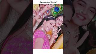 Janmashtami Special with star parivar💗🌸|#shorts #jhanak #hibanawab #krushalahuja #janmashtami