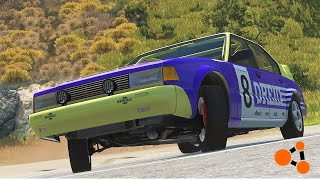 Rallying And Drifting In Italy With My Favourite BeamNG Car, The ETK I Series