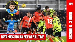 Rice Rescues Arsenal in 7-Goal Thriller! | Luton vs Arsenal 3-4 | Premier League Highlights