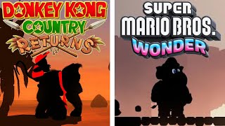 SUPER MARIO BROS. WONDER - All References to Other Games