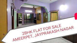 ID #JF593 // 2BHK FLAT FOR SALE// AMEERPET// SRINAGAR COLONY// MADHURANAGAR//1080 SFT