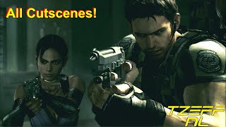 Resident Evil 5 - All Cutscenes (with subtitles, 60fps)