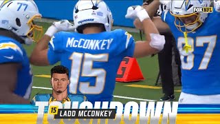 Herbert To McConkey For A 61-yd TD - SAINTS vs CHARGERS - 2024-25 NFL SEASON WEEK 8